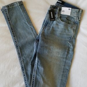 Express 00L Mid Rise Skinny Jeans